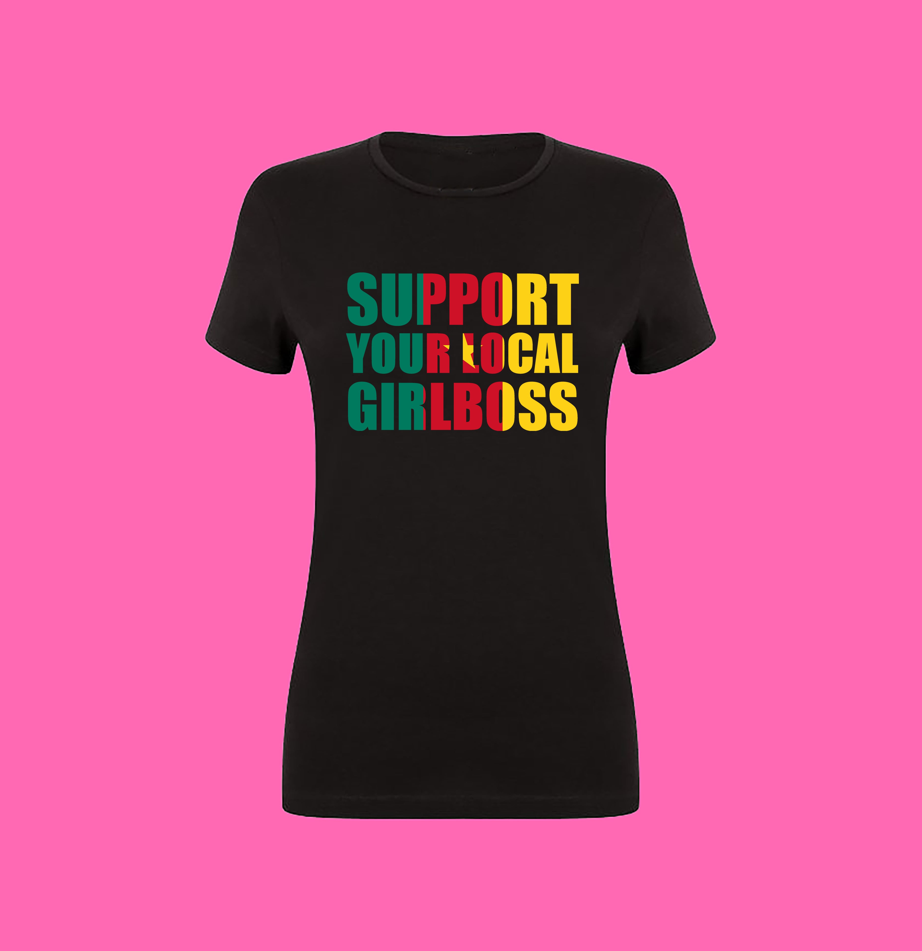 SUPPORT YOUR LOCAL GIRLBOSS FLAG