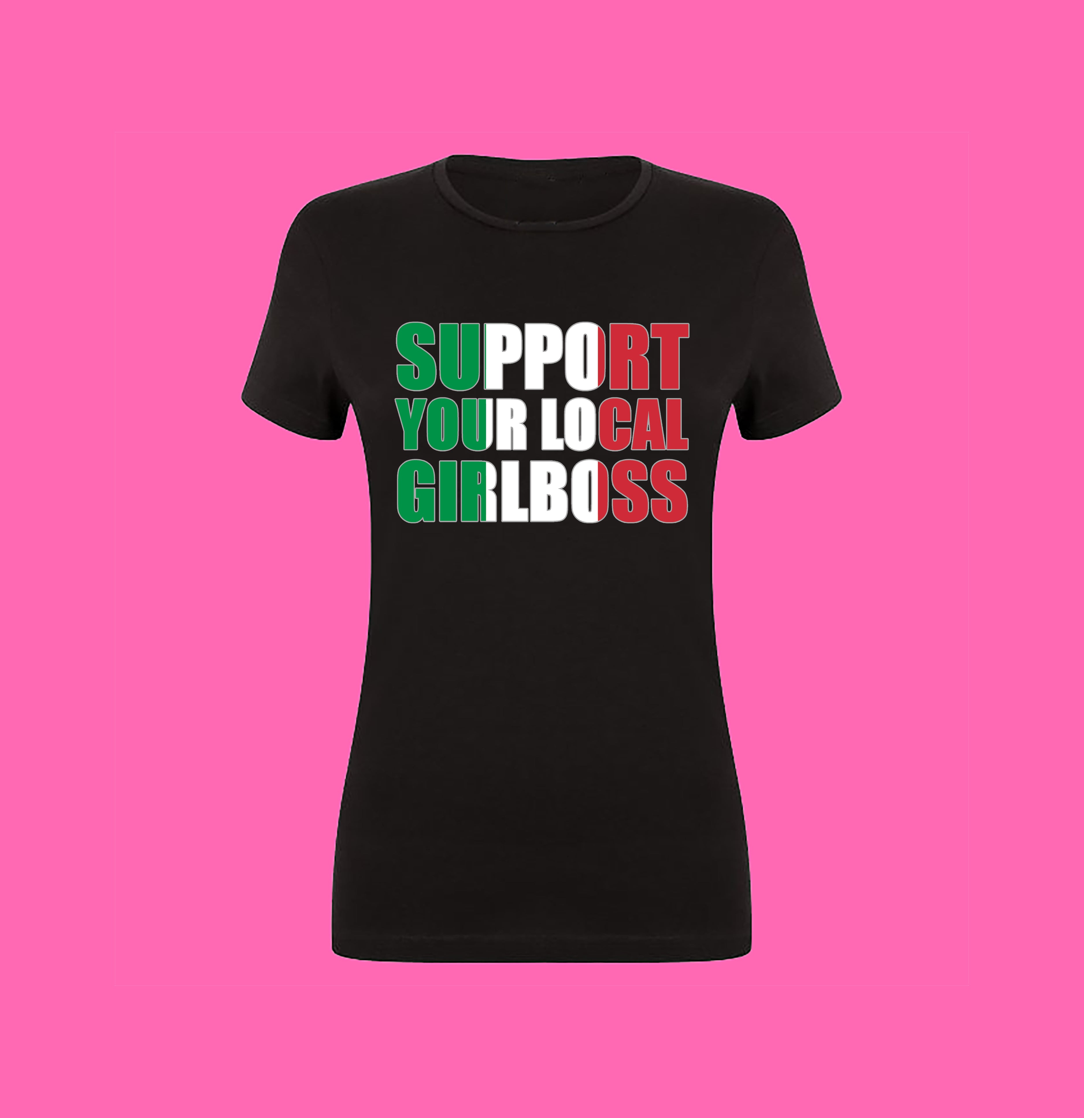 SUPPORT YOUR LOCAL GIRLBOSS FLAG